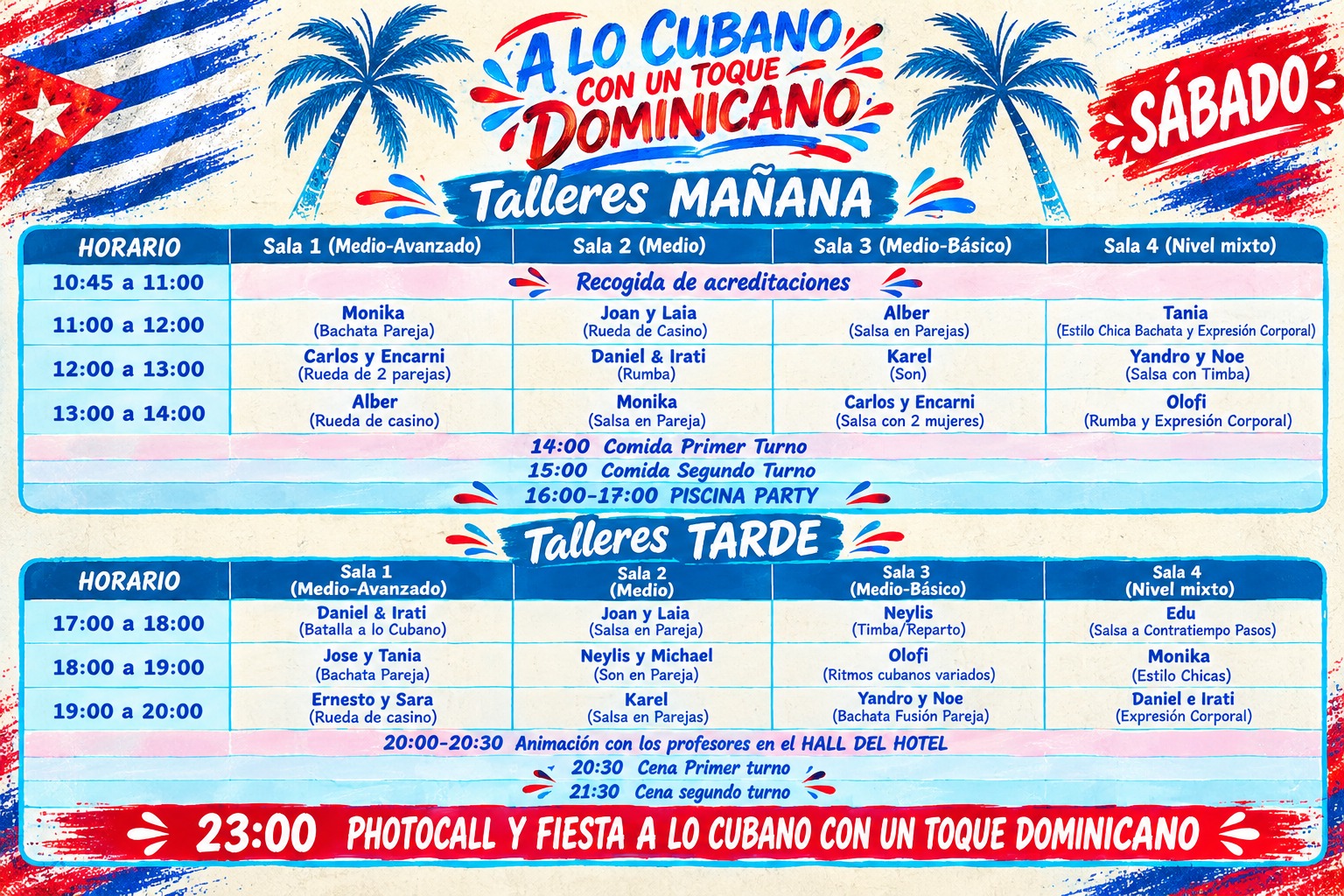 Talleres sábado
