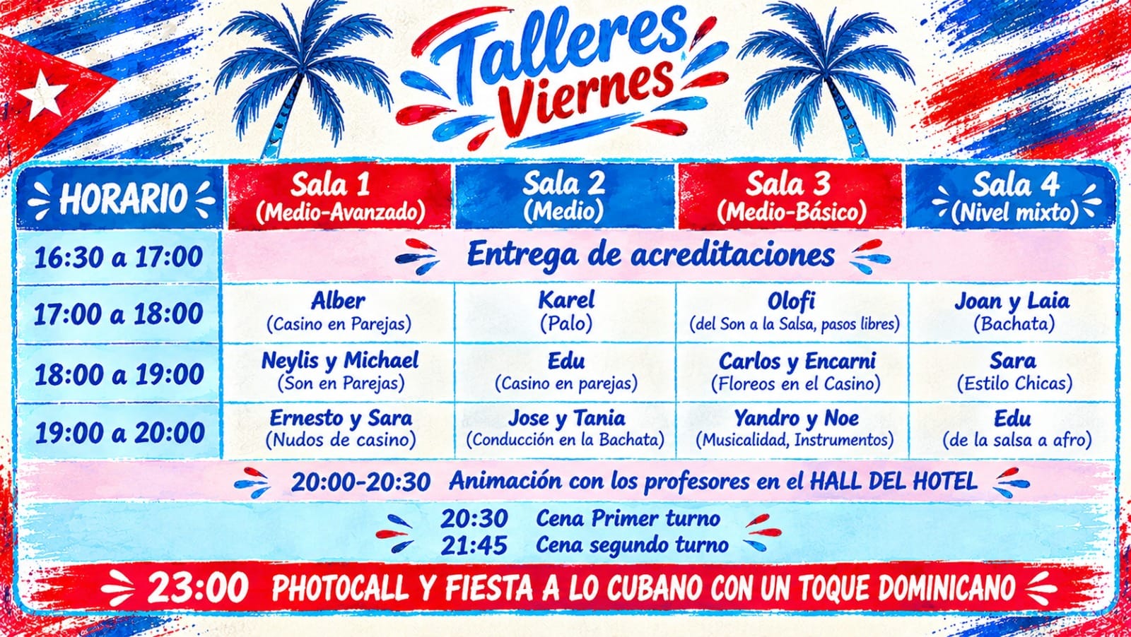 Talleres viernes